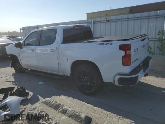 2023 Chevrolet Silverado 1500 RST with VIN 2GCUDEEDXP1145916, listed as a Copart auction lot 70619134 with Not Provided miles and Salvage Title. Bid and sale history available at DreamBid. Image 2.