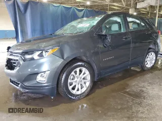 2020 Chevrolet Equinox LS z VIN 2GNAXHEV8L6180088, wystawiony jako Copart lot #52250485 z przebiegiem 110 992 mil mil oraz Nie do naprawy • Non repairable. Historia ofert i sprzedaży dostępna na DreamBid. Obrazek 1.