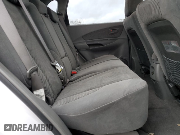 2007 Hyundai Tucson SE with VIN KM8JN12D37U636938, listed as a Copart auction lot 44588235 with 135,131 mi miles and Salvage Title. Bid and sale history available at carsss.com. Image 10.