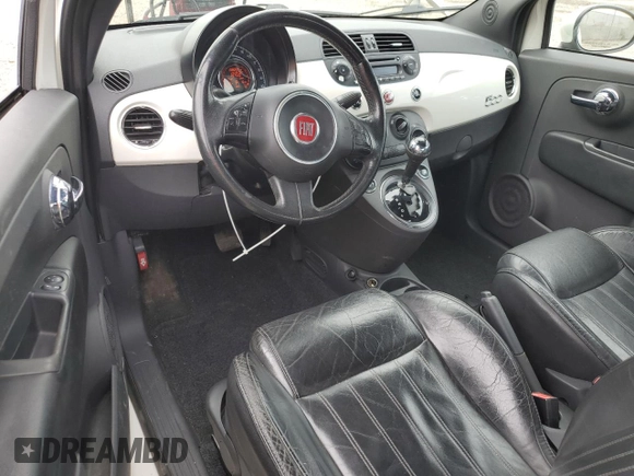 2013 FIAT 500 Sport with VIN 3C3CFFBR2DT562490, listed as a Copart auction lot 47532585 with 139,093 mi miles and Salvage Title. Bid and sale history available at carsss.com. Image 8.