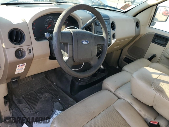 2008 Ford F-150 XL with VIN 1FTRF14W48KE32889, listed as a Copart auction lot 76073444 with 119,860 mi miles and Clean Title. Bid and sale history available at carsss.com. Image 8.