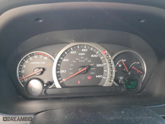 2003 Honda Pilot EX with VIN 2HKYF18623H572890, listed as a Copart auction lot 49452895 with 238,501 mi miles and Salvage Title. Bid and sale history available at carsss.com. Image 9.