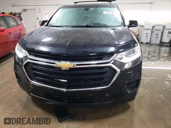 2018 Chevrolet Traverse LS with VIN 1GNEVFKW9JJ153393, listed as a Copart auction lot 50827385 with 73,182 mi miles and Salvage Title. Bid and sale history available at carsss.com. Image 14.