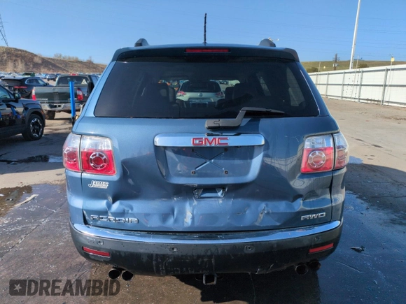 2012 GMC Acadia SLT1 with VIN 1GKKVRED1CJ304273, listed as a Copart auction lot 52146595 with 180,005 mi miles and Salvage Title. Bid and sale history available at carsss.com. Image 6.