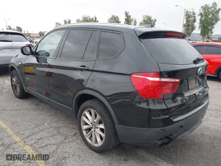 2013 BMW X3 xDrive28i with VIN 5UXWX9C59D0A21969, listed as a IAAI auction lot 42058317 with 118,302 mi miles. Bid and sale history available at carsss.com. Image 3.