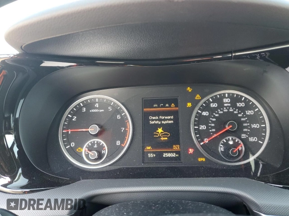 2022 Kia K5 GT-Line z VIN 5XXG64J22NG159905, wystawiony jako Copart lot #54894545 z przebiegiem 25 802 mil mil oraz Szkoda całkowita • Salvage title. Historia ofert i sprzedaży dostępna na DreamBid. Obrazek 9.