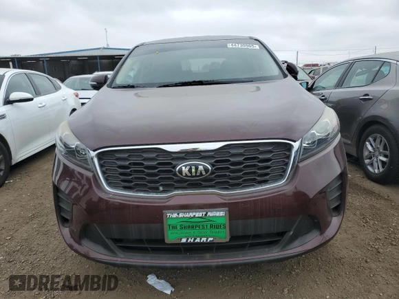2019 Kia Sorento LX with VIN 5XYPG4A33KG523813, listed as a Copart auction lot 44730965 with 100,200 mi miles and Salvage Title. Bid and sale history available at carsss.com. Image 5.