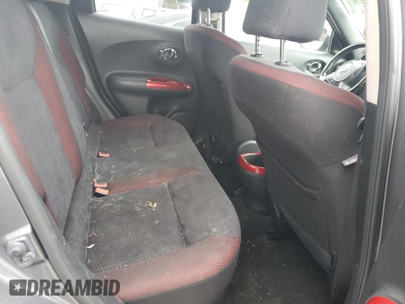 2014 Nissan Juke SV with VIN JN8AF5MV4ET480348, listed as a Copart auction lot 51174635 with 63,350 mi miles and Salvage Title. Bid and sale history available at DreamBid. Image 11.