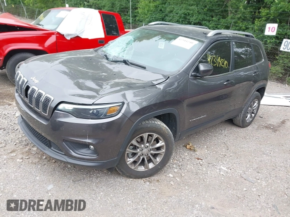 2020 Jeep Cherokee Latitude Plus with VIN 1C4PJMLBXLD580130, listed as a IAAI auction lot 42344240 with 82,814 mi miles and . Bid and sale history available at DreamBid. Image 2.