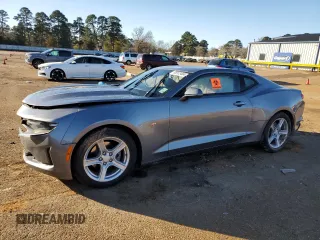 2022 Chevrolet Camaro 1LT with VIN 1G1FB1RX4N0107787, listed as a Copart auction lot 85973484 with 0 mi miles and Salvage Title. Bid and sale history available at carsss.com. Image 1.