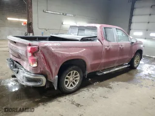 2019 Chevrolet Silverado 1500 LT with VIN 1GCRYDED9KZ217984, listed as a Copart auction lot 42634905 with 96,471 mi miles and Salvage Title. Bid and sale history available at carsss.com. Image 3.