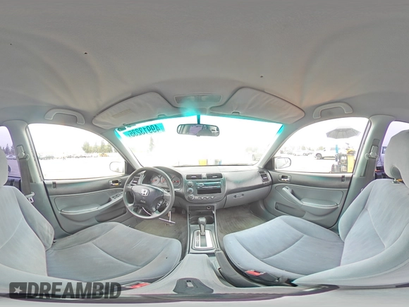 2003 Honda Civic LX with VIN 1HGES16573L014846, listed as a Copart auction lot 49913235 with 200,178 mi miles and Salvage Title. Bid and sale history available at DreamBid. Image 13.