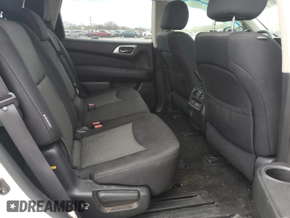 2018 Nissan Pathfinder S with VIN 5N1DR2MN1JC630582, listed as a Copart auction lot 44071455 with 126,719 mi miles and Salvage Title. Bid and sale history available at carsss.com. Image 10.