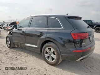 2019 Audi Q7 Premium with VIN WA1AHAF74KD022371, listed as a Copart auction lot 57596815 with 140,650 mi miles and Salvage title. Bid and sale history available at DreamBid. Image 2.