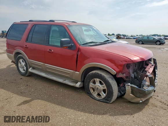 2004 Ford Expedition Eddie Bauer z VIN 1FMRU17W94LB81000, wystawiony jako Copart lot #59960125 z przebiegiem 255 125 mil mil oraz Szkoda całkowita • Salvage title. Historia ofert i sprzedaży dostępna na DreamBid. Obrazek 4.