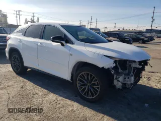2020 Lexus RX with VIN 2T2SZMDA8LC219769, listed as a Copart auction lot 41775365 with 53,006 mi miles and Salvage Title. Bid and sale history available at carsss.com. Image 4.