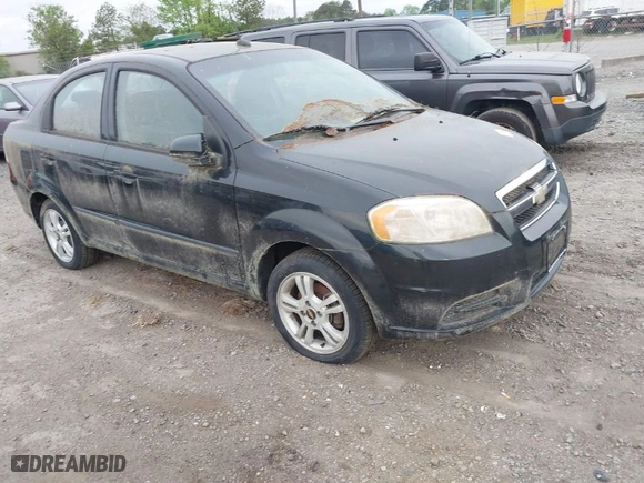 2010 Chevrolet Aveo LT w/1LT with VIN KL1TD5DE3AB103494, listed as a IAAI auction lot 42088887 with 109,641 mi miles. Bid and sale history available at carsss.com. Image 1.