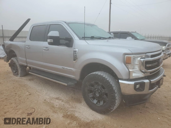 2022 Ford F-250 XL with VIN 1FT7W2BT7NED40420, listed as a Copart auction lot 51773075 with 85,566 mi miles and Salvage title. Bid and sale history available at DreamBid. Image 4.