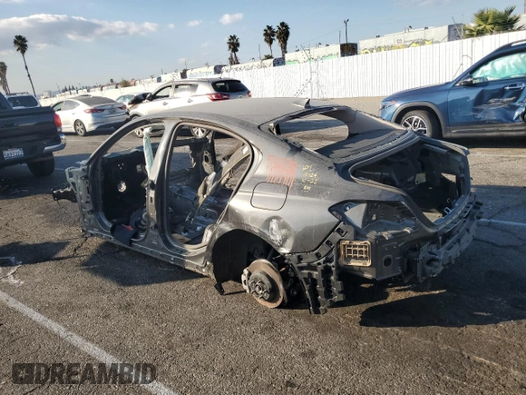 2023 Genesis G70 2.0T with VIN KMTG34TA7PU133960, listed as a Copart auction lot 80424054 with Not Provided miles and Clean Title. Bid and sale history available at DreamBid. Image 2.
