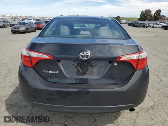 2016 Toyota Corolla L with VIN 5YFBURHE5GP418491, listed as a Copart auction lot 52804375 with Not provided miles and Salvage title. Bid and sale history available at DreamBid. Image 6.