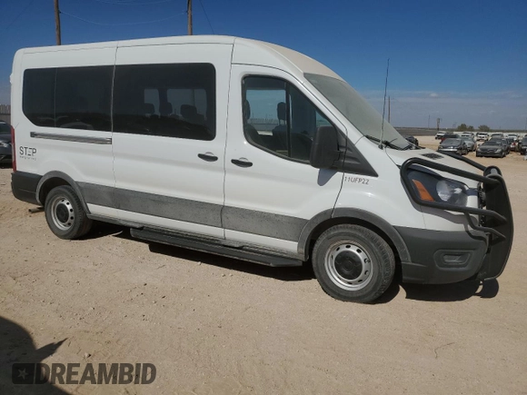 2023 Ford Transit Passenger XL with VIN 1FBAX2C81PKB10166, listed as a Copart auction lot 78491514 with Not Provided miles and Salvage Title. Bid and sale history available at DreamBid. Image 4.