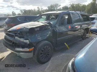 2003 Chevrolet Suburban LT with VIN 3GNEC16Z83G112366, listed as a Copart auction lot 76051074 with 0 mi miles and Salvage Title. Bid and sale history available at carsss.com. Image 1.