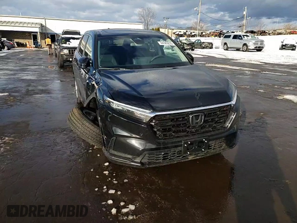 2025 Honda CR-V EX with VIN 2HKRS4H41SH443098, listed as a Copart auction lot 44389235 with 2,660 mi miles and Salvage Title. Bid and sale history available at DreamBid. Image 12.