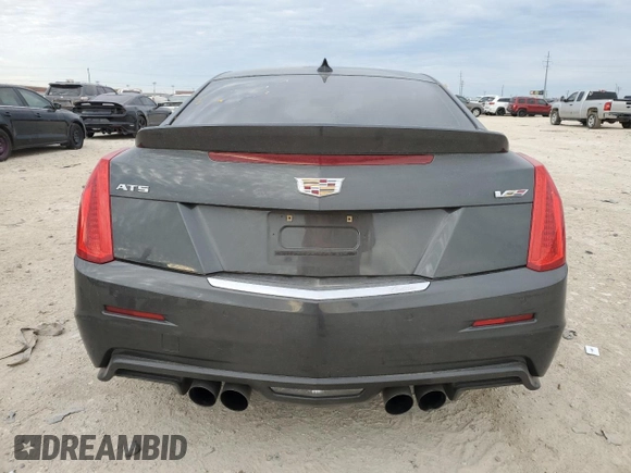 2016 Cadillac ATS-V z VIN 1G6AN1RY8G0110800, wystawiony jako Copart lot #82480034 z przebiegiem 92 913 mil mil oraz Szkody całkowita. Historia ofert i sprzedaży dostępna na DreamBid. Obrazek 6.