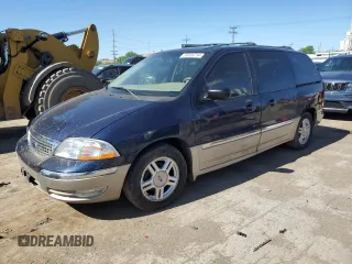 2003 Ford Windstar SEL with VIN 2FMZA53453BA08772, listed as a Copart auction lot 56955754 with 156,101 mi miles and Salvage Title. Bid and sale history available at carsss.com. Image 1.