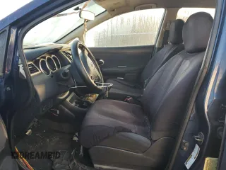 2007 Nissan Versa 1.8 SL with VIN 3N1BC11EX7L418114, listed as a Copart auction lot 87251084 with 0 mi miles and Salvage Title. Bid and sale history available at carsss.com. Image 7.