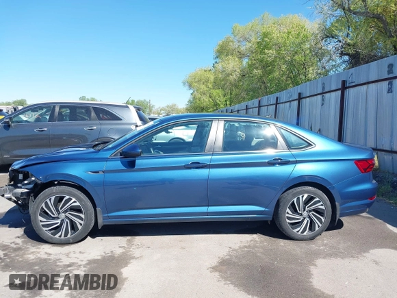 2021 Volkswagen Jetta SEL with VIN 3VWE57BUXMM050386, listed as a IAAI auction lot 42140492 with 74,477 mi miles and . Bid and sale history available at DreamBid. Image 15.