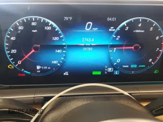 2021 Mercedes-Benz GLS 450 with VIN 4JGFF5KE6MA419030, listed as a Copart auction lot 59041075 with 39,780 mi miles and Salvage title. Bid and sale history available at DreamBid. Image 9.