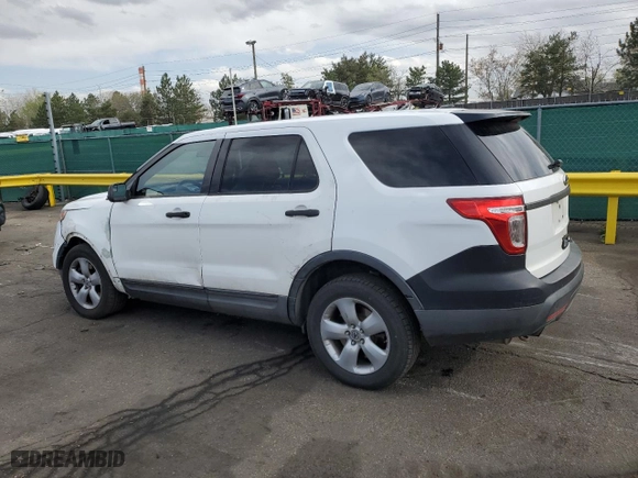 2014 Ford Utility Police Interceptor with VIN 1FM5K8ARXEGC51517, listed as a Copart auction lot 53895455 with 180,233 mi miles and Clean Title. Bid and sale history available at carsss.com. Image 2.