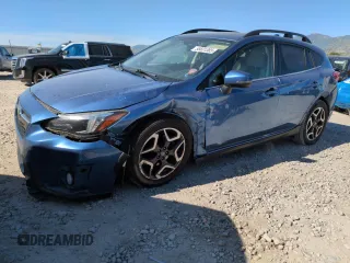 2019 Subaru Crosstrek Limited with VIN JF2GTANC6KH323070, listed as a Copart auction lot 58831365 with 90,883 mi miles and Salvage title. Bid and sale history available at DreamBid. Image 1.