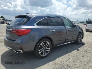2017 Acura MDX Advance with VIN 5FRYD3H8XHB001445, listed as a Copart auction lot 60492425 with 139,450 mi miles and Salvage title. Bid and sale history available at DreamBid. Image 3.