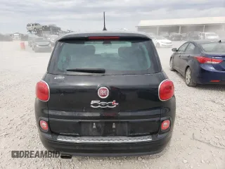 2017 FIAT 500L Lounge with VIN ZFBCFACH1HZ040164, listed as a Copart auction lot 47177495 with 35,209 mi miles and Salvage Title. Bid and sale history available at DreamBid. Image 6.
