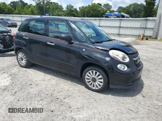 2014 FIAT 500L Easy z VIN ZFBCFABH5EZ011733, wystawiony jako Copart lot #60415465 z przebiegiem 113 080 mil mil oraz Szkoda całkowita • Salvage title. Historia ofert i sprzedaży dostępna na DreamBid. Obrazek 4.
