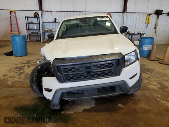 2023 Nissan Frontier S with VIN 1N6ED1CM1PN609767, listed as a Copart auction lot 57501225 with 36,700 mi miles and Salvage title. Bid and sale history available at DreamBid. Image 5.