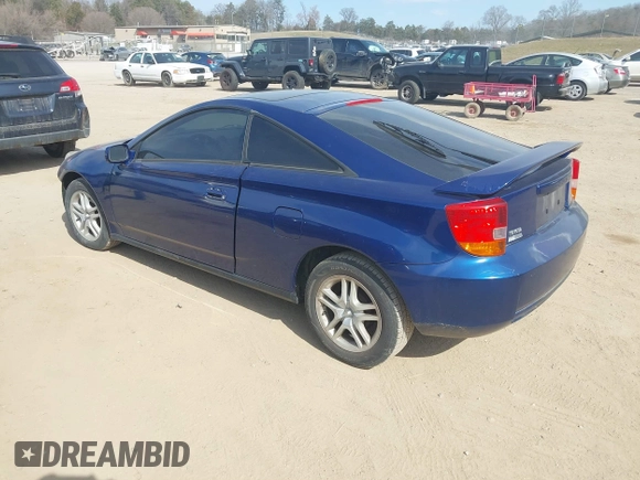 2000 Toyota Celica GT with VIN JTDDR32T0Y0024889, listed as a IAAI auction lot 41695008 with 146,217 mi miles and . Bid and sale history available at DreamBid. Image 3.