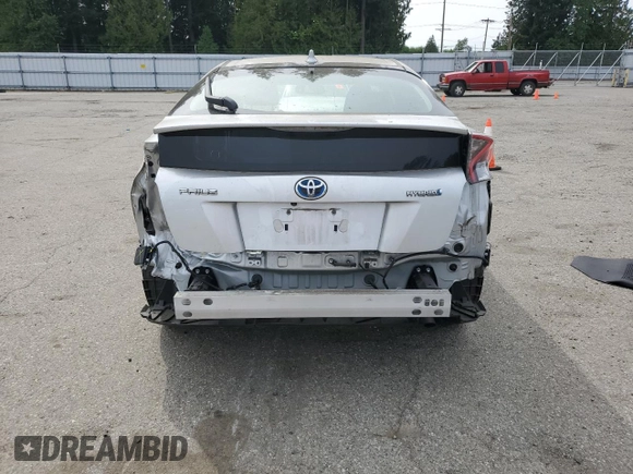 2017 Toyota Prius Two with VIN JTDKARFU2H3049392, listed as a Copart auction lot 55634485 with 32,405 mi miles and Salvage Title. Bid and sale history available at DreamBid. Image 6.