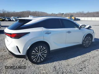 2023 Lexus RX with VIN 2T2BAMBA2PC019597, listed as a Copart auction lot 37910124 with 2,612 mi miles and Salvage Title. Bid and sale history available at carsss.com. Image 3.