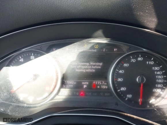 2018 Audi Q5 Premium Plus with VIN WA1BNAFY7J2243513, listed as a IAAI auction lot 41589060 with 77,042 mi miles. Bid and sale history available at carsss.com. Image 7.