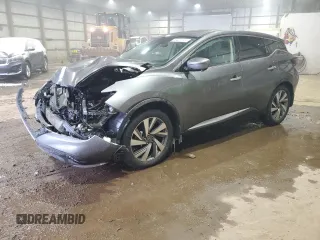 2021 Nissan Murano SL with VIN 5N1AZ2CS2MC140084, listed as a Copart auction lot 88408795 with 67,547 mi miles and Salvage Title. Bid and sale history available at DreamBid. Image 1.