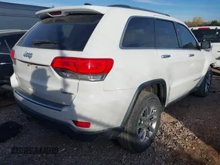 2015 Jeep Grand Cherokee Limited with VIN 1C4RJEBG8FC822774, listed as a IAAI auction lot 40939140 with 146,609 mi miles. Bid and sale history available at carsss.com. Image 4.