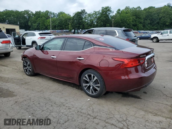 2016 Nissan Maxima SL with VIN 1N4AA6AP4GC431925, listed as a Copart auction lot 64049545 with 142,441 mi miles and Salvage title. Bid and sale history available at DreamBid. Image 2.