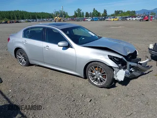 2007 Infiniti G35 Journey z VIN JNKBV61E37M724239, wystawiony jako IAAI lot #42185101 z przebiegiem 133 778 mil mil oraz . Historia ofert i sprzedaży dostępna na DreamBid. Obrazek 1.