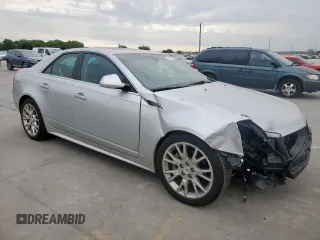 2013 Cadillac CTS Premium with VIN 1G6DP5E35D0164253, listed as a Copart auction lot 63459965 with 14,780 mi miles and Salvage title. Bid and sale history available at DreamBid. Image 4.