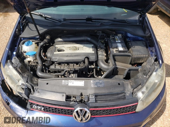 2010 Volkswagen Golf GTI with VIN WVWHV7AJ4AW376431, listed as a Copart auction lot 69883014 with 185,644 mi miles and Salvage title. Bid and sale history available at DreamBid. Image 7.
