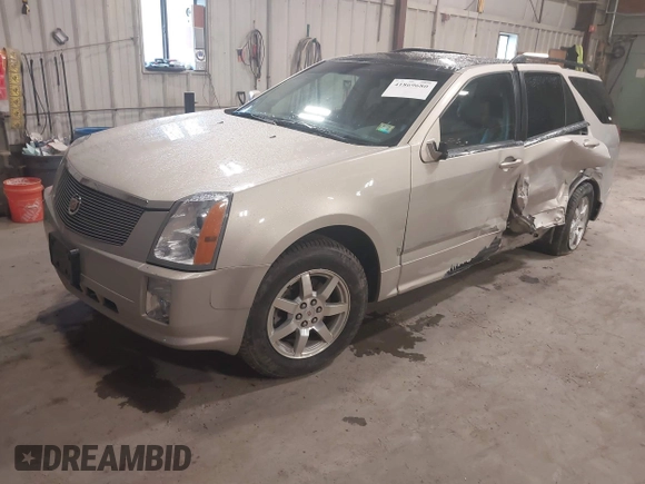 2008 Cadillac SRX AWD with VIN 1GYEE437880134297, listed as a IAAI auction lot 41869680 with 63,777 mi miles. Bid and sale history available at carsss.com. Image 17.