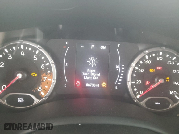 2018 Jeep Renegade Latitude с VIN ZACCJABBXJPJ59891, выставлен на аукционе Copart как лот 61005165 с пробегом 96 733 миль миль и Списание • Salvage title. История ставок и продаж доступна на DreamBid. Изображение 9.
